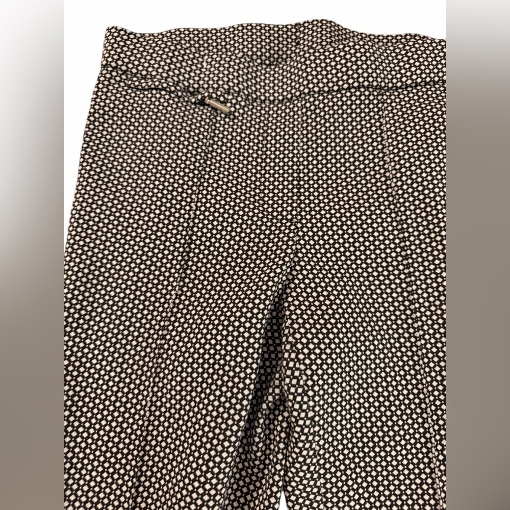 Rafaella Black & White Printed Pants, Size S, NWOT, Chic, Comfy & Classic! - Picture 3 of 8